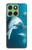 S3878 Dauphin Etui Coque Housse pour Motorola Edge 60