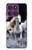S0246 Cheval Blanc Etui Coque Housse pour Motorola Edge 60 Pro