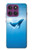 S0843 Baleine bleue Etui Coque Housse pour Motorola Edge 60 Pro