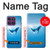 S0843 Baleine bleue Etui Coque Housse pour Motorola Edge 60 Pro