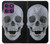 S1286 Crâne de diamant Etui Coque Housse pour Motorola Edge 60 Pro