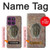 S1454 trilobite Fossile Etui Coque Housse pour Motorola Edge 60 Pro