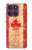 S1603 Drapeau du Canada Vieux Millésime Etui Coque Housse pour Motorola Edge 60 Pro