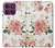 S1859 Motif Rose Etui Coque Housse pour Motorola Edge 60 Pro