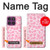 S2213 Motif rose Léopard Etui Coque Housse pour Motorola Edge 60 Pro