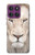 S2399 Lion Visage Etui Coque Housse pour Motorola Edge 60 Pro