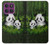 S2441 Forêt de Bambous de la famille Panda Etui Coque Housse pour Motorola Edge 60 Pro
