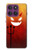S2454 Rouge mignon petit diable Dessin animé Etui Coque Housse pour Motorola Edge 60 Pro