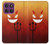 S2454 Rouge mignon petit diable Dessin animé Etui Coque Housse pour Motorola Edge 60 Pro