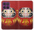 S2839 Japon Daruma Poupée Etui Coque Housse pour Motorola Edge 60 Pro