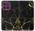 S2896 Marbre d'or imprimé graphique Etui Coque Housse pour Motorola Edge 60 Pro