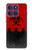 S2917 Biohazards Virus Alert Rouge Etui Coque Housse pour Motorola Edge 60 Pro
