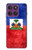 S3022 Haïti Drapeau Etui Coque Housse pour Motorola Edge 60 Pro