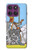 S3068 Carte de tarot Reine des épées Etui Coque Housse pour Motorola Edge 60 Pro