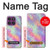 S3706 Arc-en-ciel pastel Galaxy Pink Sky Etui Coque Housse pour Motorola Edge 60 Pro