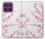 S3707 Fleur de cerisier rose fleur de printemps Etui Coque Housse pour Motorola Edge 60 Pro