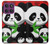 S3929 Panda mignon mangeant du bambou Etui Coque Housse pour Motorola Edge 60 Pro
