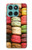 S0080 macarons Etui Coque Housse pour Motorola Edge 60 Fusion