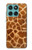 S0422 girafe Peau Etui Coque Housse pour Motorola Edge 60 Fusion