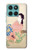 S0889 Japon Kimono Etui Coque Housse pour Motorola Edge 60 Fusion