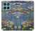 S0997 Claude Monet Nymphéas Etui Coque Housse pour Motorola Edge 60 Fusion