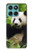 S1073 Panda Prenez plaisir à manger Etui Coque Housse pour Motorola Edge 60 Fusion