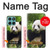 S1073 Panda Prenez plaisir à manger Etui Coque Housse pour Motorola Edge 60 Fusion