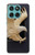 S1383 Sculpture papier Aigle Etui Coque Housse pour Motorola Edge 60 Fusion