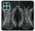S1639 Gothique Corset Noir Etui Coque Housse pour Motorola Edge 60 Fusion