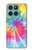S1697 Tie Dye coloré imprimé graphique Etui Coque Housse pour Motorola Edge 60 Fusion