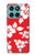 S1949 Motif Hibiscus hawaïenne Etui Coque Housse pour Motorola Edge 60 Fusion