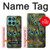 S1965 Paon Plume Etui Coque Housse pour Motorola Edge 60 Fusion