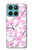 S1972 Sakura fleur de Cerisiers Etui Coque Housse pour Motorola Edge 60 Fusion
