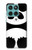 S2085 Panda minimaliste Etui Coque Housse pour Motorola Edge 60 Fusion