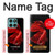 S2092 Rouge Poisson Combattant Etui Coque Housse pour Motorola Edge 60 Fusion