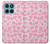 S2213 Motif rose Léopard Etui Coque Housse pour Motorola Edge 60 Fusion