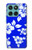 S2244 Motif Hawai Hibiscus Bleu Etui Coque Housse pour Motorola Edge 60 Fusion