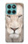S2399 Lion Visage Etui Coque Housse pour Motorola Edge 60 Fusion