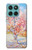 S2450 Van Gogh Fleur de Pêcher Etui Coque Housse pour Motorola Edge 60 Fusion