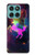 S2486 Arc en ciel espace de nébuleuse Licorne Etui Coque Housse pour Motorola Edge 60 Fusion
