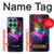 S2486 Arc en ciel espace de nébuleuse Licorne Etui Coque Housse pour Motorola Edge 60 Fusion