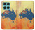 S2494 Australie Drapeau Carte texture de la roche Etui Coque Housse pour Motorola Edge 60 Fusion
