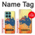 S2494 Australie Drapeau Carte texture de la roche Etui Coque Housse pour Motorola Edge 60 Fusion