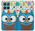 S2521 Nerd Mignon Chouette Dessin animé Etui Coque Housse pour Motorola Edge 60 Fusion