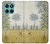 S2682 Claude Monet Champs Au printemps Etui Coque Housse pour Motorola Edge 60 Fusion