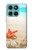 S3212 Coquilles de mer Étoile de mer Plage Etui Coque Housse pour Motorola Edge 60 Fusion
