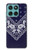 S3357 Marine Bleu Bandana Motif Etui Coque Housse pour Motorola Edge 60 Fusion
