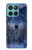S3410 Loup Dream Catcher Etui Coque Housse pour Motorola Edge 60 Fusion