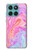 S3444 Art numérique liquide coloré Etui Coque Housse pour Motorola Edge 60 Fusion
