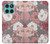S3716 Motif floral rose Etui Coque Housse pour Motorola Edge 60 Fusion